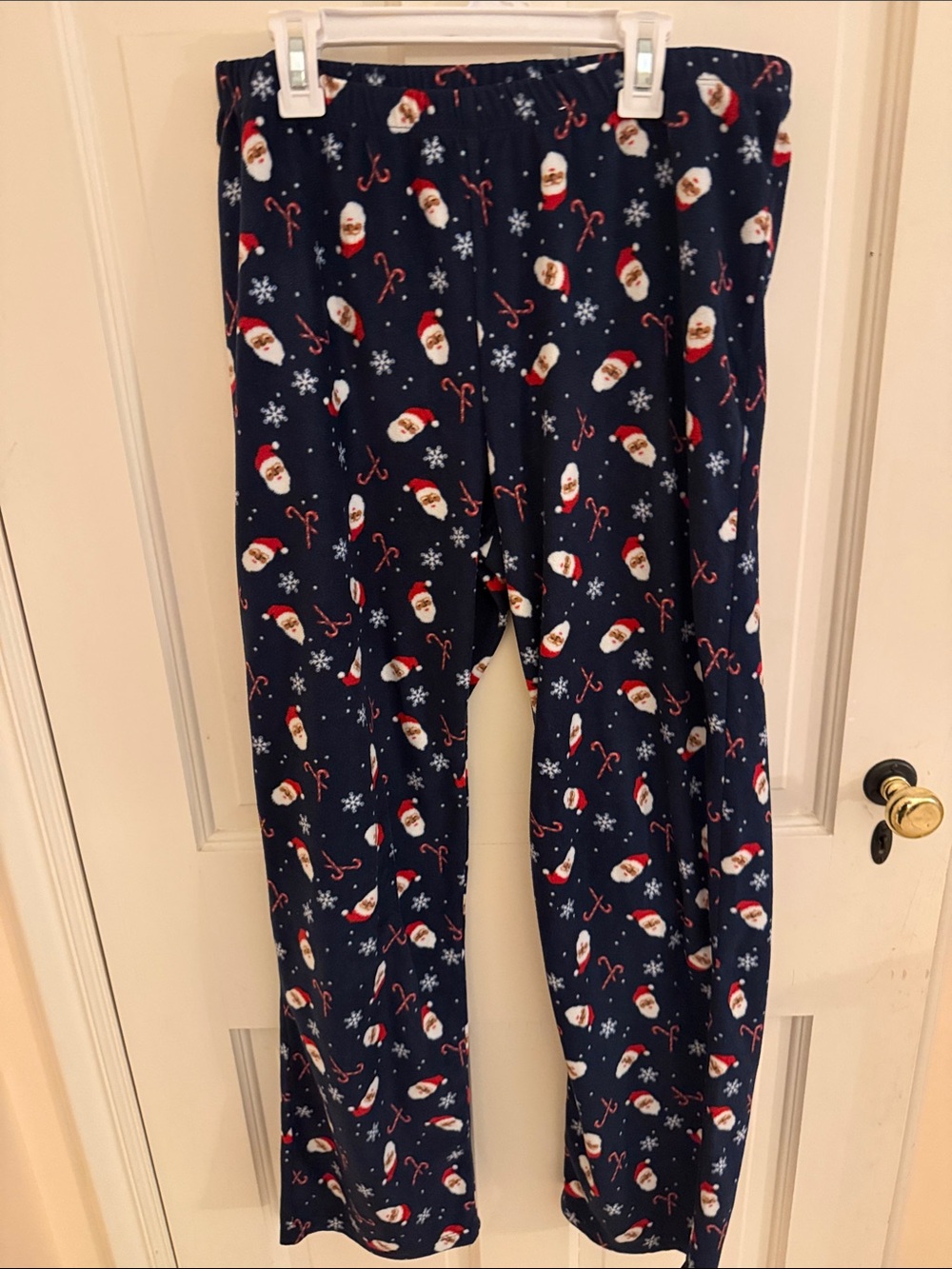 Wondershop Navy Santa & Candy Cane Pajama Pants